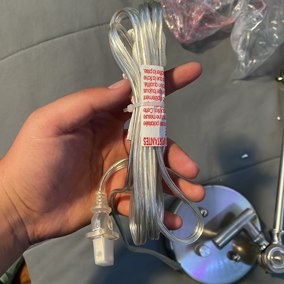 Silver Lamp - Picture 4 of 5